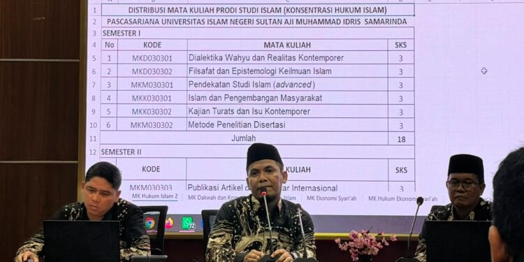 Orientasi Pascasarjana UINSI Samarinda, Mahasiswa Diminta Serius Bangun Kapasitas Keilmuan