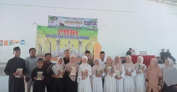 GERSUMMI bersama UPT SPF SMP Negeri 1 Beringin bergerak untuk Generasi Emas Anak Bangsa