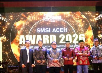 Raih SMSI Award 2026 Kategori “Tokoh Parlemen Aceh Responsif dan Komunikatif”, Tgk Muharuddin: Ini Motivasi untuk Terus Memperjuangkan Kepentingan Aceh