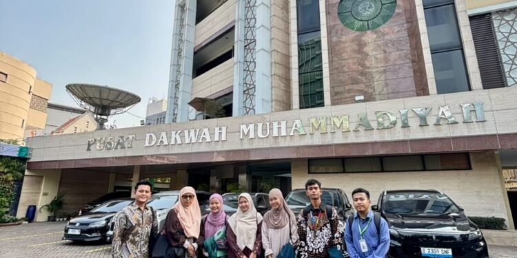 Perkuat Kompetensi Dakwah dan Media, Mahasiswa IAN Bekasi Ikuti PPL di PP Muhammadiyah