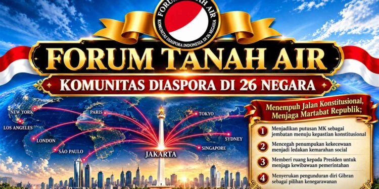Pernyataan Sikap Forum Tanah Air (FTA) Komunitas Diaspora 5 Benua Di 26 Negara