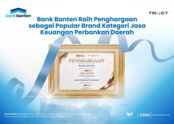 Bank Banten Raih Penghargaan sebagai Popular Brand Kategori Jasa Keuangan Perbankan Daerah